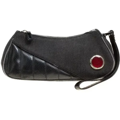 Pre-owned Leather clutches , female, Sizes: ONE SIZE - Dior Vintage - Modalova