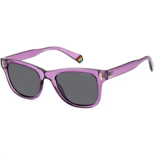 Trendige Sonnenbrille mit hoher UV-Schutz , unisex, Größe: 51 MM - Polaroid - Modalova
