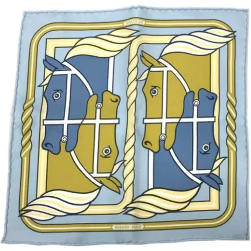 Pre-owned Silk scarves , female, Sizes: ONE SIZE - Hermès Vintage - Modalova