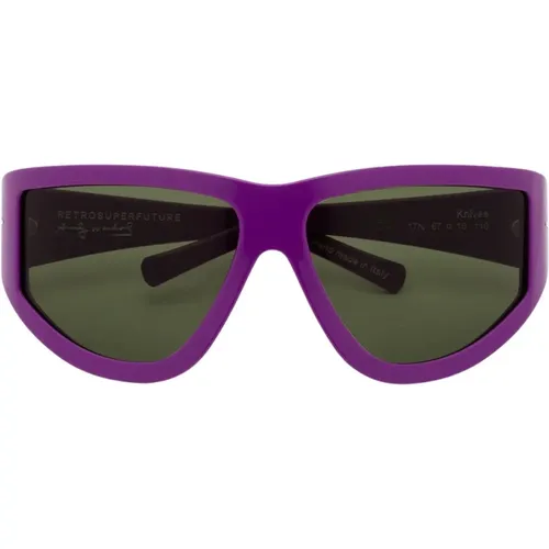 Andy Warhol Knives Sunglasses , unisex, Sizes: 67 MM - Retrosuperfuture - Modalova