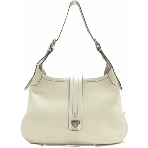 Pre-owned Leather shoulder-bags , female, Sizes: ONE SIZE - Salvatore Ferragamo Pre-owned - Modalova