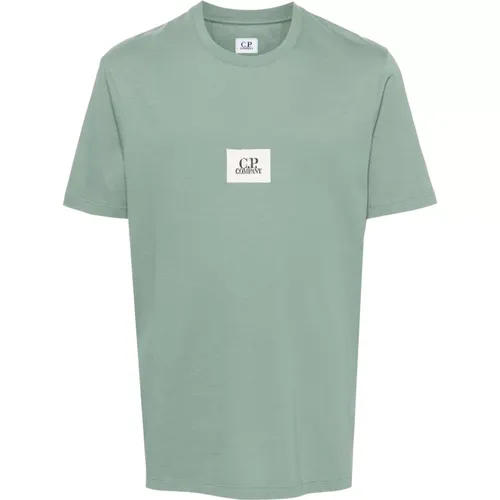 Logo T-shirt , male, Sizes: L, S, XL - C.P. Company - Modalova