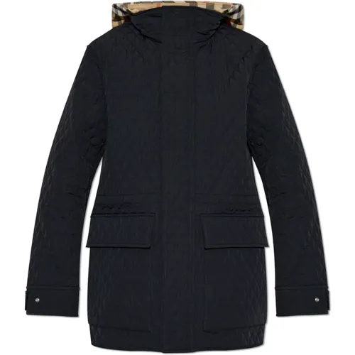 Gesteppte Jacke mit Kapuze Burberry - Burberry - Modalova