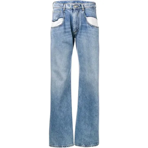 Pocket Trousers Contrasted Pockets , female, Sizes: S, 3XL - Maison Margiela - Modalova