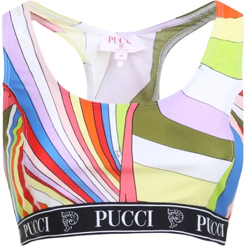 Top für Stilvolles Aussehen , Damen, Größe: S - EMILIO PUCCI - Modalova