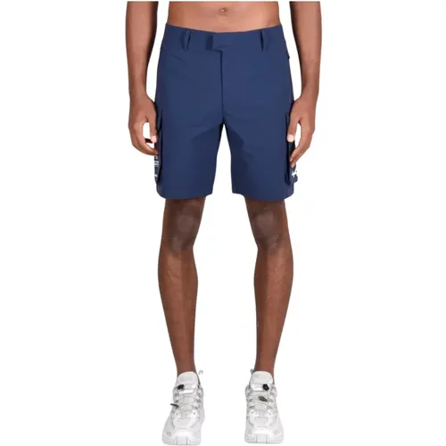 Cotton-Polyester Shorts for Men , male, Sizes: XL, M, L - K-way - Modalova