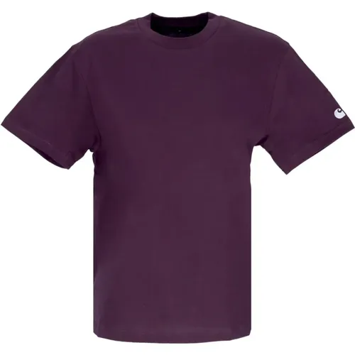 Casey Tee Dark Plum/Silver - Streetwear T-Shirt , Damen, Größe: M - Carhartt WIP - Modalova