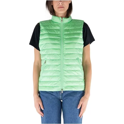 Trendy Quilted Sleeveless Paprika Jacket , female, Sizes: M, S, L - Ciesse Piumini - Modalova