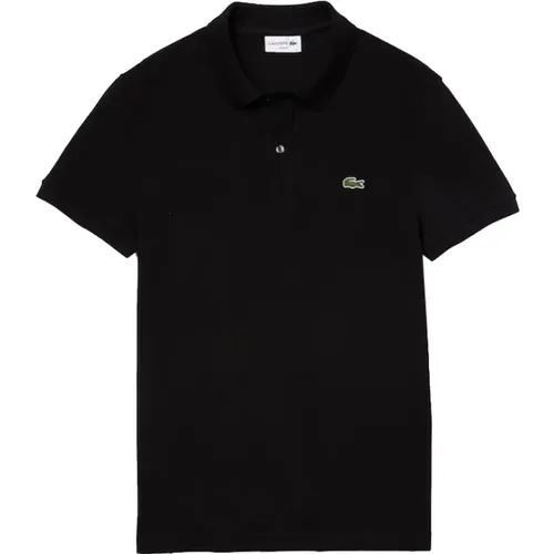 Schwarzes Polo-Shirt Urbaner Stil , Herren, Größe: XL - Lacoste - Modalova