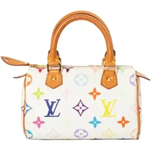 Pre-owned Canvas handbags , female, Sizes: ONE SIZE - Louis Vuitton Vintage - Modalova