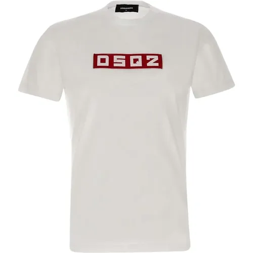 T-shirts and Polos , male, Sizes: 2XL, L, XL, M, S - Dsquared2 - Modalova