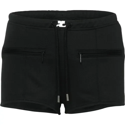 Stylische Mini Shorts , Damen, Größe: M - Courrèges - Modalova