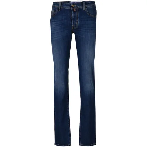 Slim Fit Jeans - Stylish and Comfortable , male, Sizes: W35, W36, W33, W34, W32, W30 - Jacob Cohën - Modalova