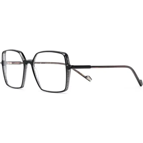 Schwarze Optische Brille Ultra Light 6 , Damen, Größe: 53 MM - Etnia Barcelona - Modalova