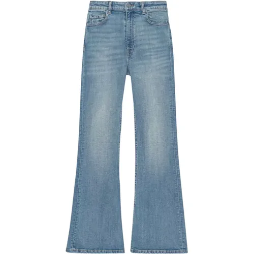 Jeans aus Bio-Baumwollmischung,Flared Jeans - Ganni - Modalova