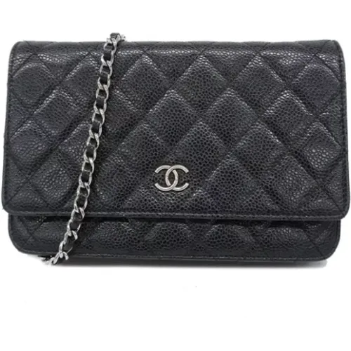 Pre-owned Leather wallets , female, Sizes: ONE SIZE - Chanel Vintage - Modalova