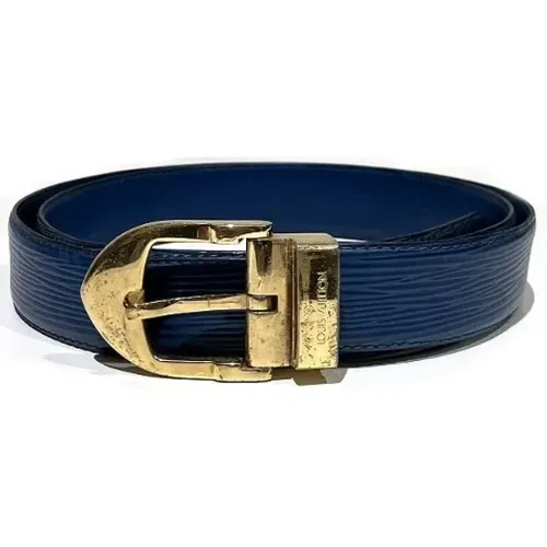 Pre-owned Leather belts , female, Sizes: ONE SIZE - Louis Vuitton Vintage - Modalova