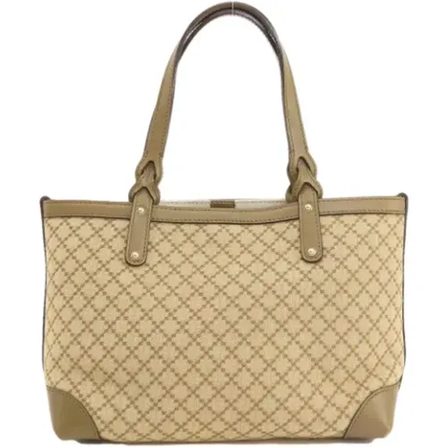 Pre-owned Canvas handbags , female, Sizes: ONE SIZE - Gucci Vintage - Modalova