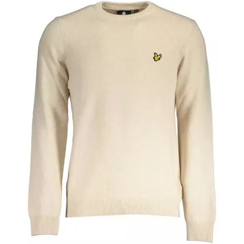 Wool Blend Sweater with Round Neck , male, Sizes: XL - Lyle & Scott - Modalova