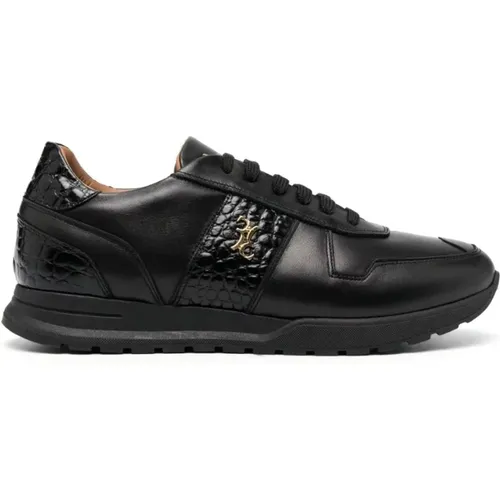 Leather Casual Lo-Top Sneakers , male, Sizes: 11 UK, 12 UK, 9 UK, 10 UK, 8 UK - Billionaire - Modalova