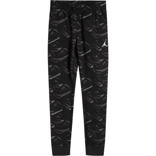 Sportliche Schwarze Hose Kinder Fettes Logo - Jordan - Modalova