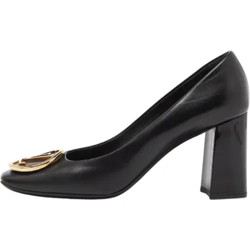 Pre-owned Leather heels , female, Sizes: 7 UK - Louis Vuitton Vintage - Modalova