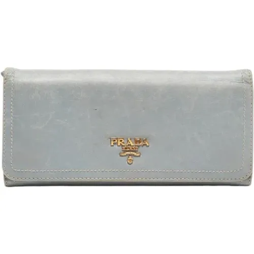 Pre-owned Leather wallets , female, Sizes: ONE SIZE - Prada Vintage - Modalova