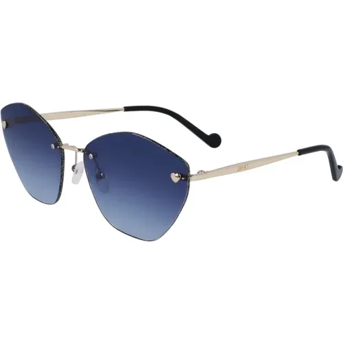 Eleganter Metall Sonnenbrillenrahmen , Damen, Größe: 62 MM - Liu Jo - Modalova