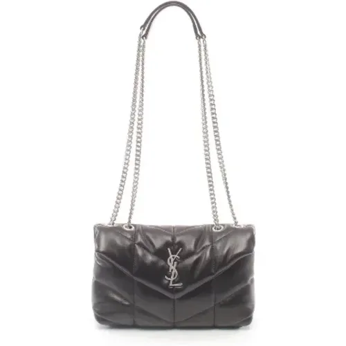 Pre-owned Leather shoulder-bags , female, Sizes: ONE SIZE - Yves Saint Laurent Vintage - Modalova