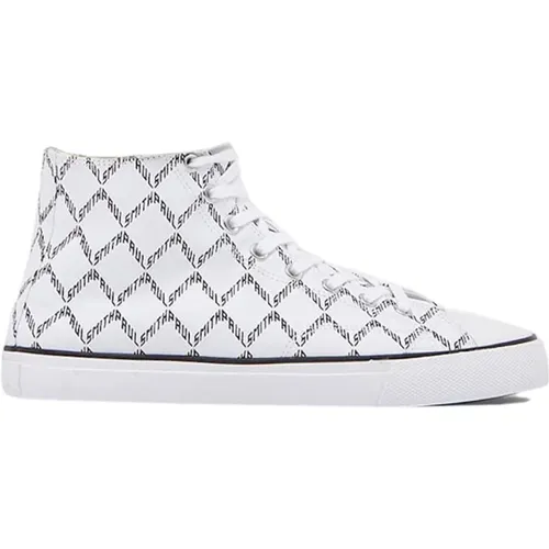 High-Top Logo Sneakers , male, Sizes: 7 UK - Paul Smith - Modalova