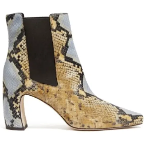 Snakeskin-Effect Boots , female, Sizes: 6 UK - TORY BURCH - Modalova