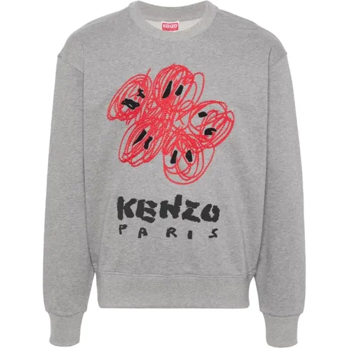 Round-Neck Strickwaren , Herren, Größe: M - Kenzo - Modalova