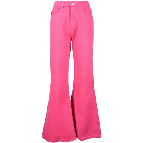 Fuchsia Pants for Women , female, Sizes: S - Hinnominate - Modalova