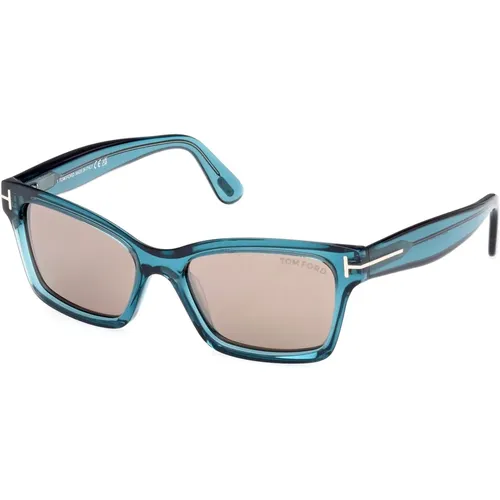 Mikel FT 1085 Sunglasses , female, Sizes: 54 MM - Tom Ford - Modalova