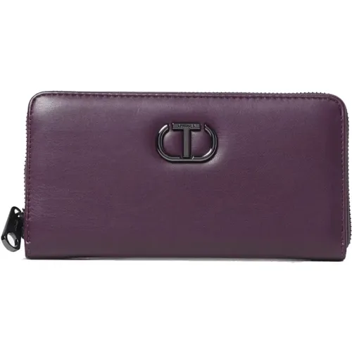 Women's Wallet in Synthetic Material , female, Sizes: ONE SIZE - Twinset - Modalova