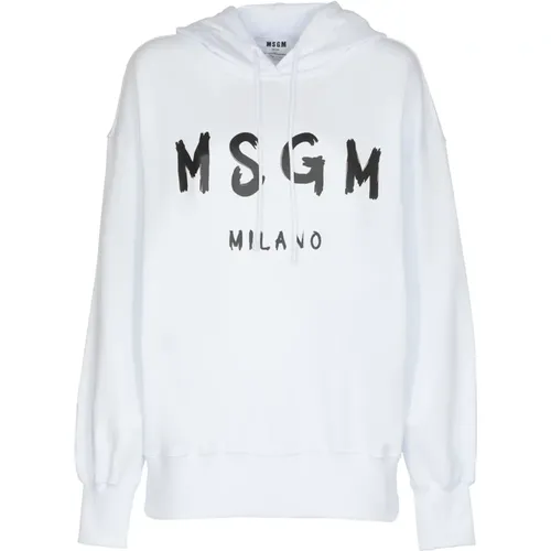 Hoodies , female, Sizes: L, S, M, XS - Msgm - Modalova