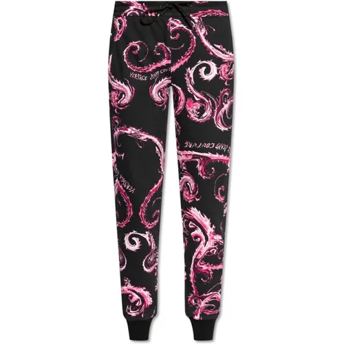 Sweatpants , Damen, Größe: S - Versace Jeans Couture - Modalova