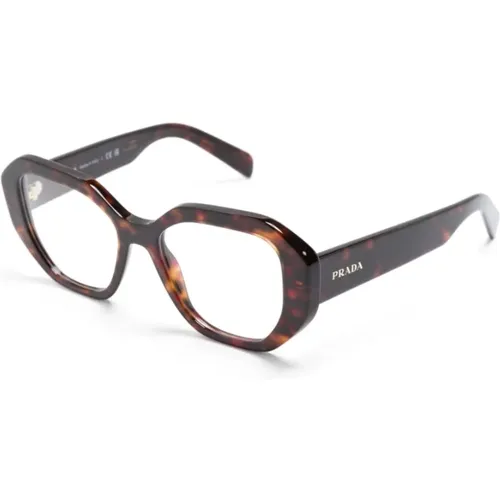 Havana Optical Frame , female, Sizes: 50 MM, 52 MM - Prada - Modalova