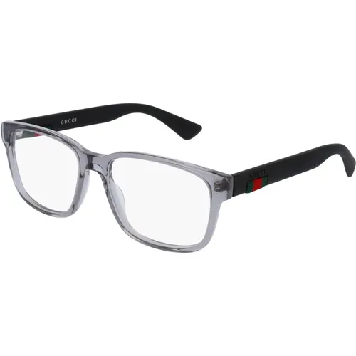 Transparent Light Grey Eyewear Frames,Brille - Gucci - Modalova