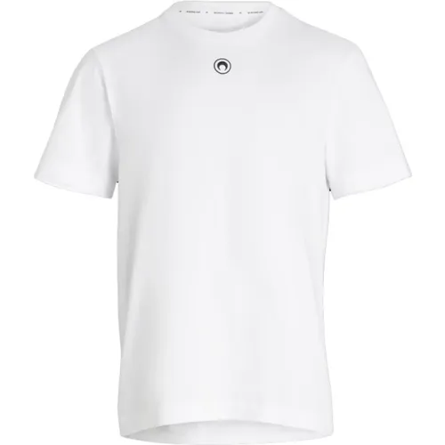 T-Shirts und Polos Weiß , Herren, Größe: S - Marine Serre - Modalova