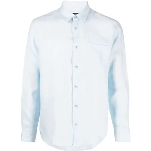 Lightblue Shirts for Men , male, Sizes: S, M, XL - A.p.c. - Modalova