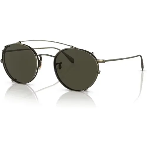 Clip-On Sunglasses , unisex, Sizes: ONE SIZE - Oliver Peoples - Modalova