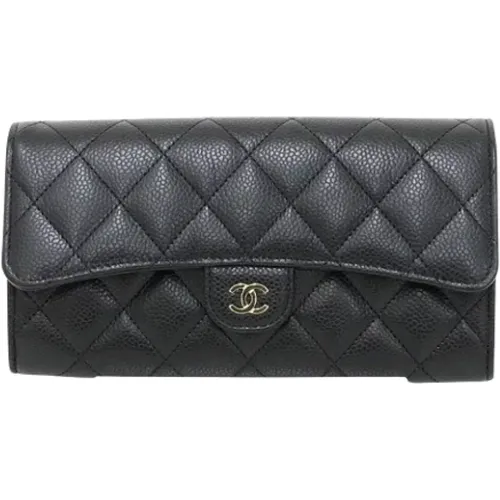 Pre-owned Leather wallets , female, Sizes: ONE SIZE - Chanel Vintage - Modalova