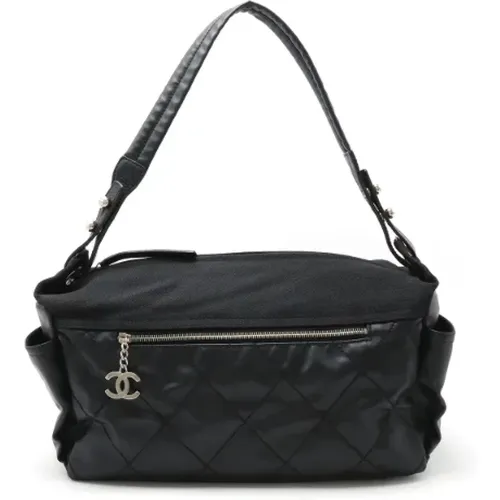 Pre-owned Canvas chanel-bags , female, Sizes: ONE SIZE - Chanel Vintage - Modalova