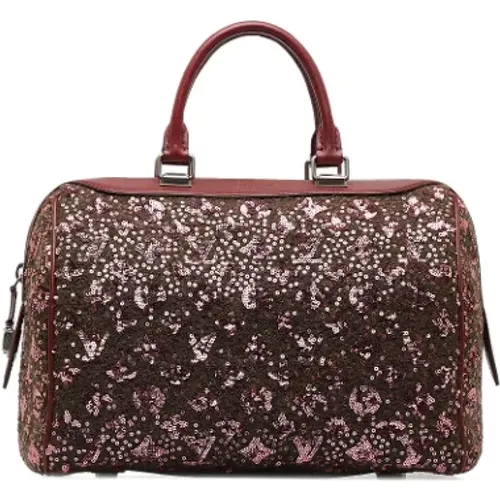 Pre-owned Wool handbags , female, Sizes: ONE SIZE - Louis Vuitton Vintage - Modalova