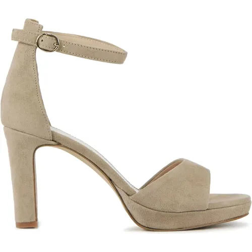 Beige Suede Pumps Stefano Lauran - Stefano Lauran - Modalova