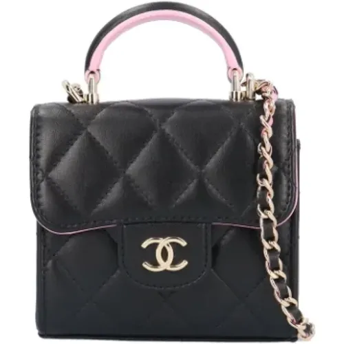 Pre-owned Leather shoulder-bags , female, Sizes: ONE SIZE - Chanel Vintage - Modalova