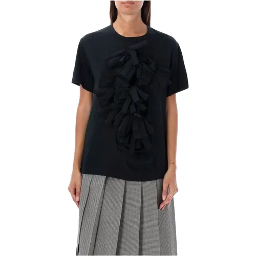 Decorative T-Shirt , female, Sizes: M - Comme des Garçons - Modalova