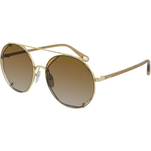 Modische Damen Sonnenbrille, Stil 0041S 002 - Chloé - Modalova