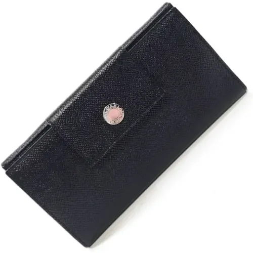 Pre-owned Leather wallets , female, Sizes: ONE SIZE - Bvlgari Vintage - Modalova